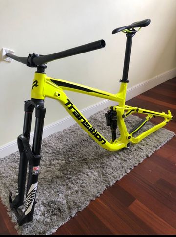 Used Transition PATROL Frameset 2017 2017 Mountainbike, Green, 27.5 — image 2 of 8