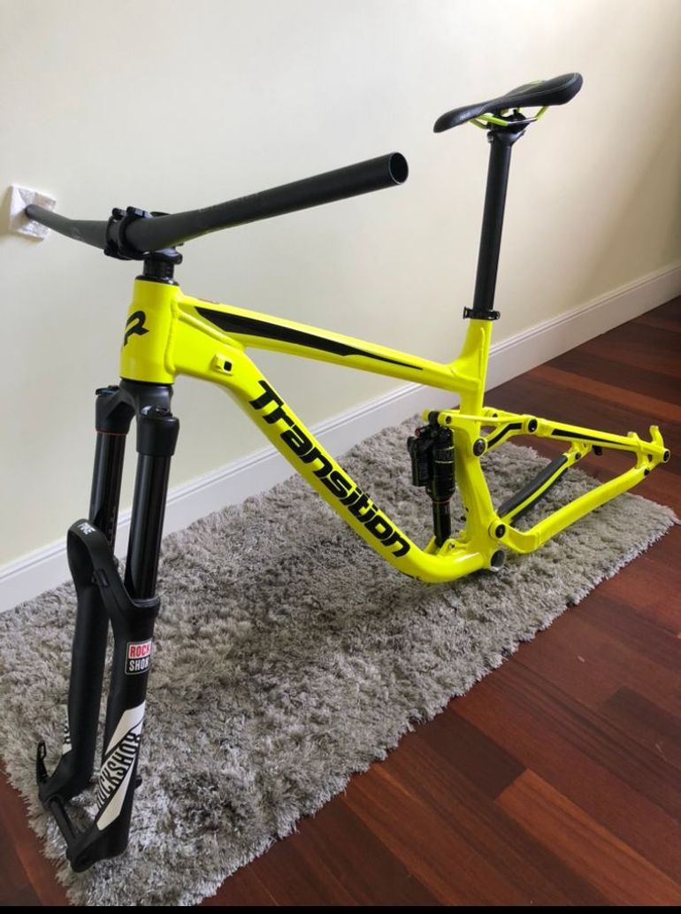 Used Transition PATROL Frameset 2017 2017 Mountainbike, Green, 27.5 — image 2 of 8