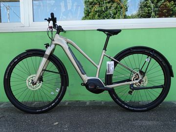 Used Cannondale CANVAS NEO 2 REMIXTE (Champagne) 2021 Mountainbike, Light Gray — image 2 of 3