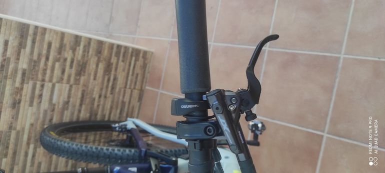 Used Orbea RISE H30 20mph 2024 2024 Mountainbike, Light Gray, 29 — image 9 of 17