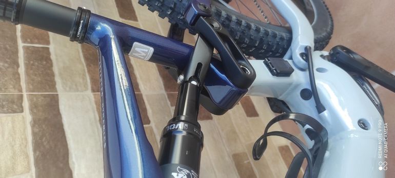 Used Orbea RISE H30 20mph 2024 2024 Mountainbike, Light Gray, 29 — image 7 of 17