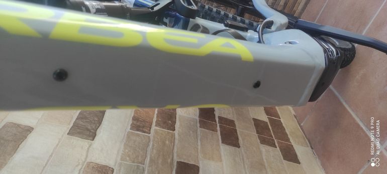 Used Orbea RISE H30 20mph 2024 2024 Mountainbike, Light Gray, 29 — image 12 of 17