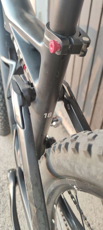 Brugt CUBE AMS 100 C:68 Race 29 2018 Frameset 2018 Mountainbike — billede 3 af 13