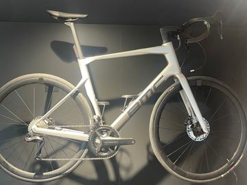 Used BMC Roadmachine 01 FOUR 2024 2024 Road & Gravel, Light Gray — image 1 of 3