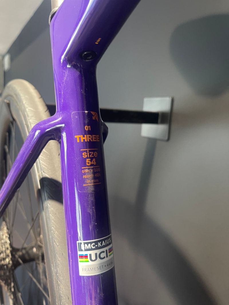 Used BMC Kaius 01 THREE 2024 2024 Road & Gravel, Purple — image 4 of 6