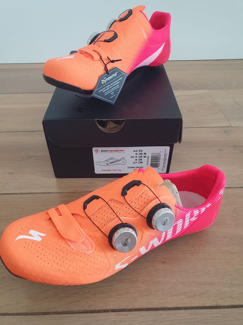 Used Specialized S-WORKS 7 Down Under Limited Cycling Shoes