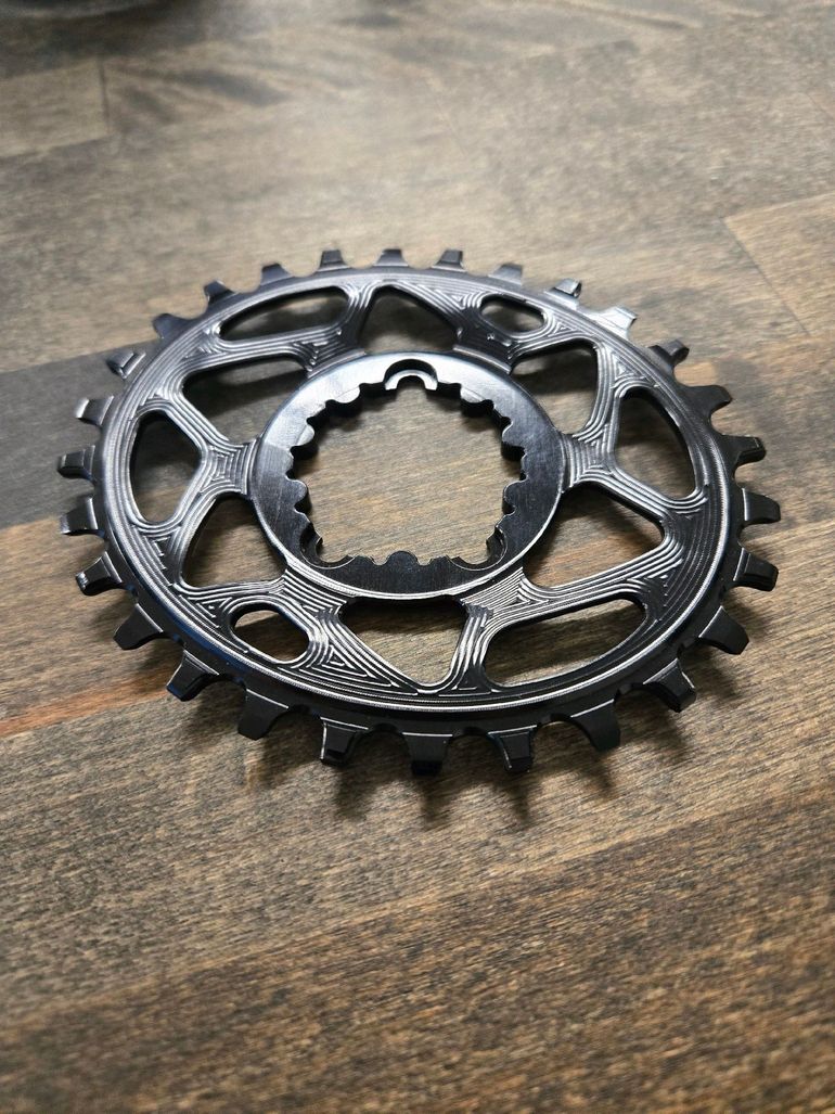 Used Absoluteblack Oval Narrow 28t Sram 3 Bolt Direct Mount 2024 bike — image 2 of 2