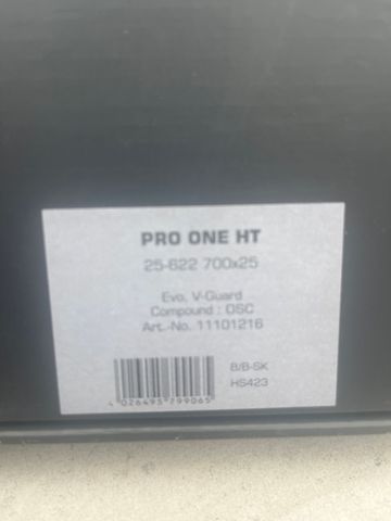 Brugt Schwalbe Pro One TT Tubular 2022 bike — billede 3 af 3