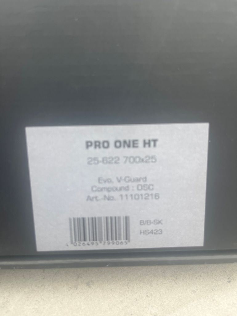 Brugt Schwalbe Pro One TT Tubular 2022 bike — billede 3 af 3