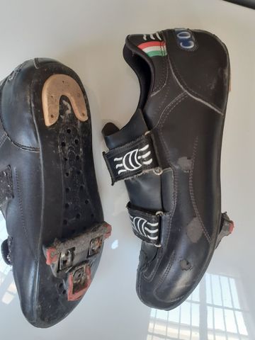 Tweedehands Corvaro tomaia chiusa con linguetta esterna anti acqua colore nero 2017 Cycling Shoes
