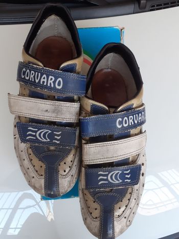 Used Corvaro scarpe estive in pellame e cuoio, tomaia forata 2013 bike — image 3 of 3