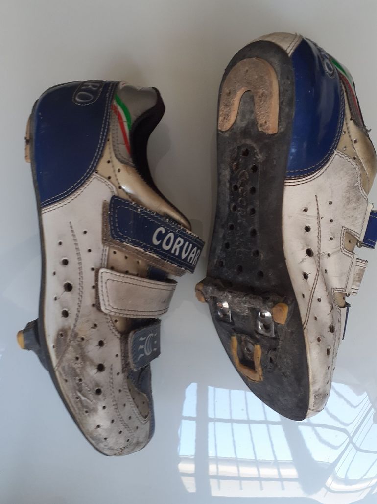 Used Corvaro scarpe estive in pellame e cuoio, tomaia forata 2013 bike — image 2 of 3