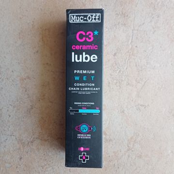 Tweedehands MUC-OFF Lubrificante de corrente Muc-Off C3 Ceramic Wet Lube 120ml Cockpit