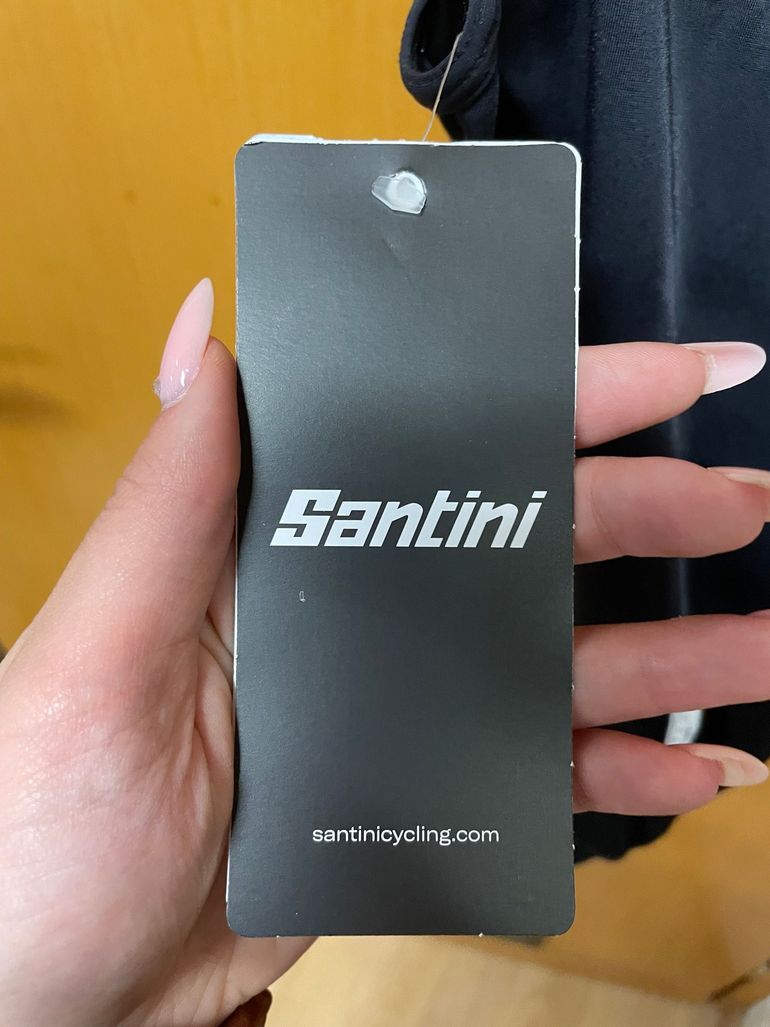 Gebrauchtes Santini CUSTOM bibshorts KARMA EVO model GIT bike — Bild 4 von 6