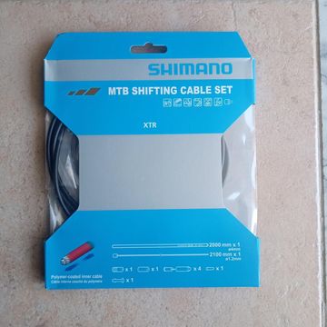 Tweedehands Shimano Cabo Shimano XTR OT-SP41 Polymer 1.2x2100mm para Desviador traseiro bike