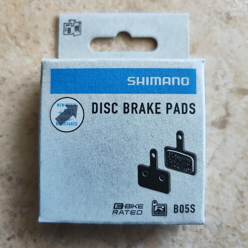 Used Shimano Pastilhas de travão de disco em resina Shimano B05S-RX Brakes