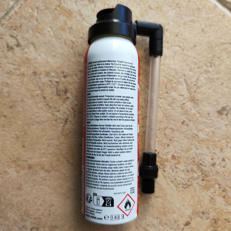 Used Zefal Spray de reparação de pneus  100 ml bike — image 3 of 3