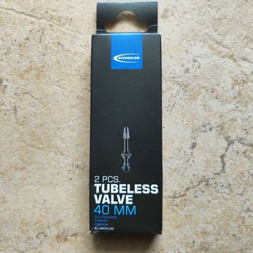 Tweedehands Schwalbe Válvula Tubeless SCHWALBE Presta (SV) 40mm (1 par) Tyres & Tubes