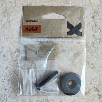 Sixpack Racing Tampa dianteira Sixpack Racing Vertic Carbon 1 1/8” bike usato
