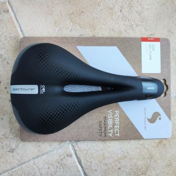 Tweedehands Sportourer Selim Sportourer X-Race Gel Flow Saddles & Seatposts