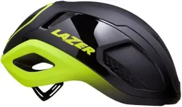 Tweedehands Lazer Casco VENTO KinetiCore negro/amarillo neón 2024 Cycling Accessories