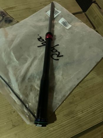 Brugt RockShox SID Ultimate 3P 35mm remote demper 2021 bike — billede 2 af 4