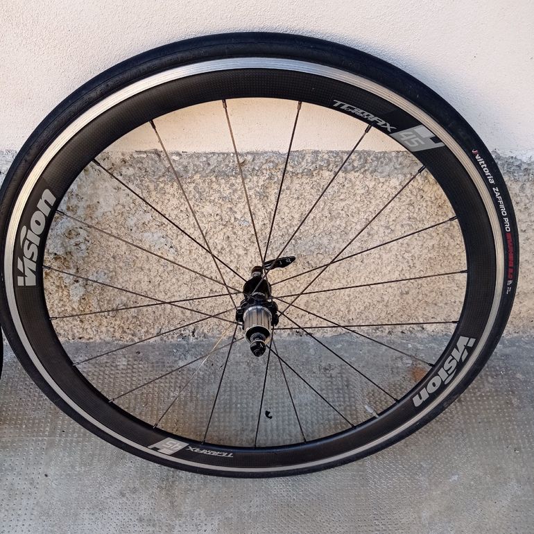 Carbon Wheelset Vision Trimax 45 Opinioni Vision Trimax Carbon 45