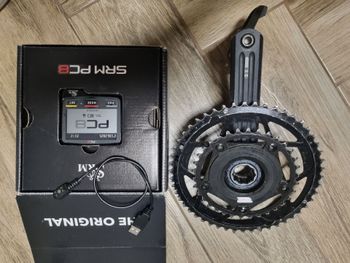 SRM 8 + PC8 + GUARNITURA ROTOR Cycling Accessories usato