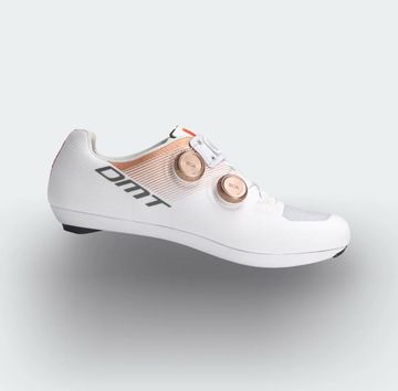 Tweedehands DMT KR0 EVO SHOES WHITE/BRONZE 2025 Cycling Shoes
