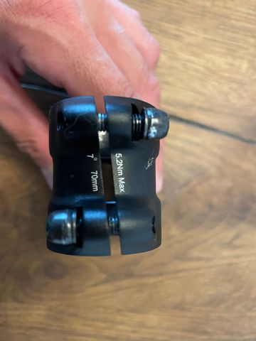Used Bontrager Pro 7D 70mm Black 2024 bike — image 3 of 4