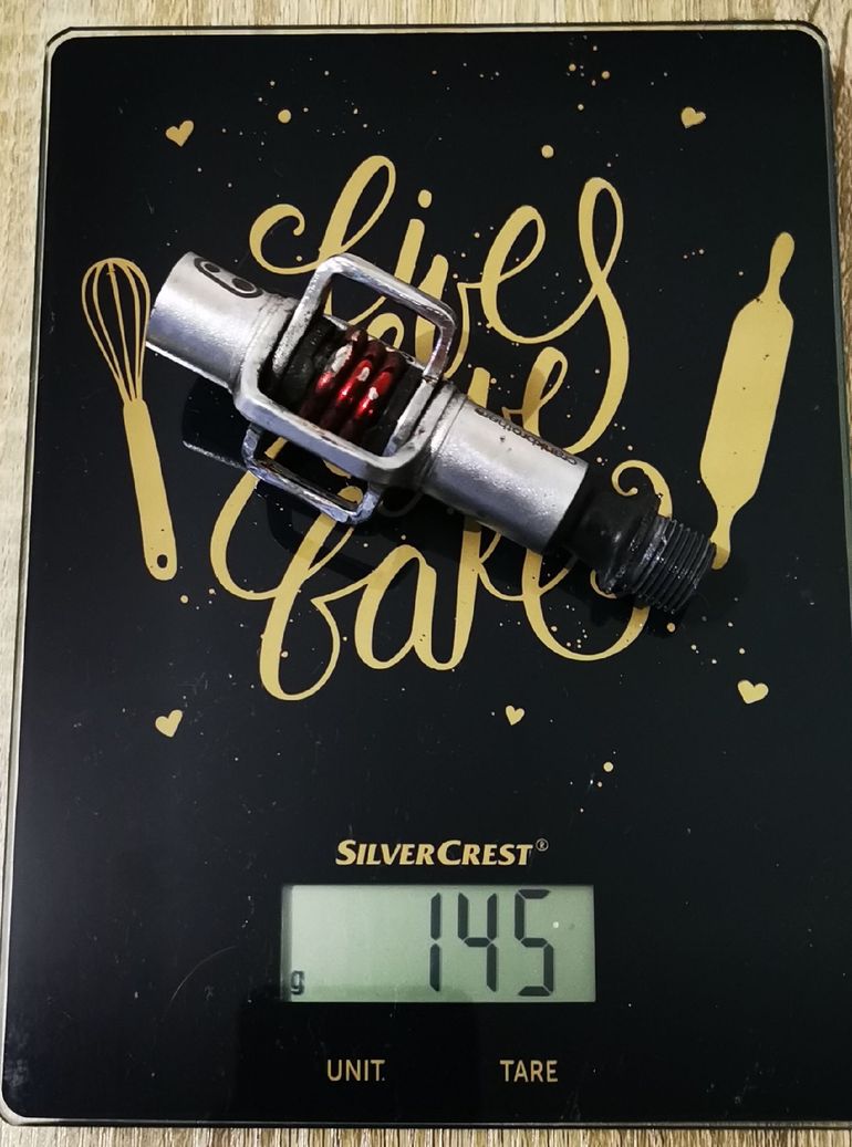 Brugt Crankbrothers egg beater 1 silver red 2023 bike — billede 5 af 7