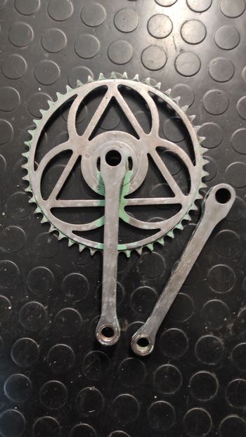 Brugt Bianchi vintage steel 1950 Drivetrain & Pedals