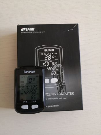 Brugt iGPSPORT IGS10E 2022 bike — billede 2 af 2