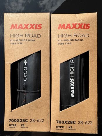 Brugt Maxxis High Road 700x28C 28-622 HYPR K2 2025 Tyres & Tubes