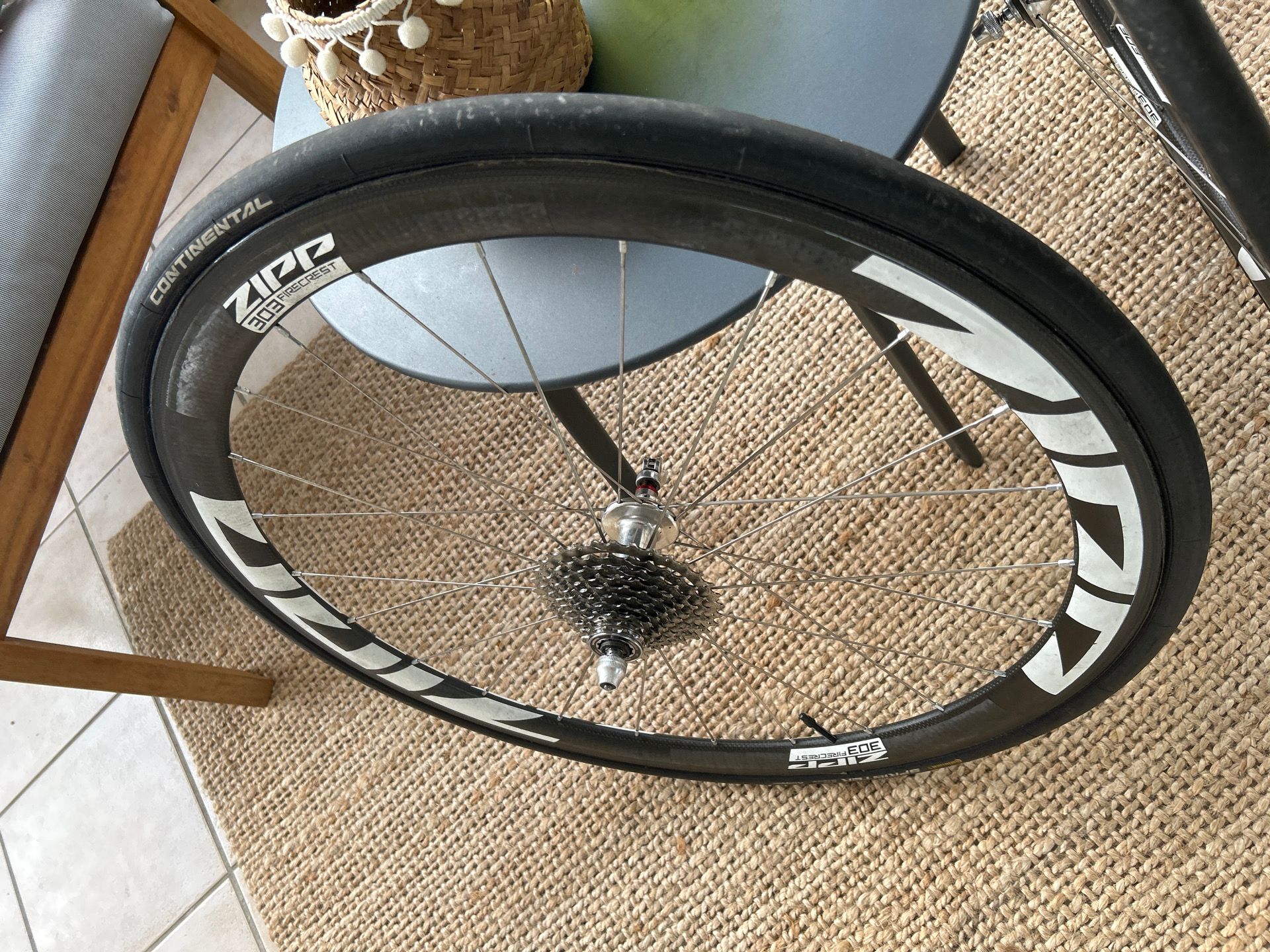 Ruote Zipp Cerchi Bici Carbonio Usati Ruote ZIPP 303 S DISC