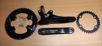 Gebrauchtes SHIMANO 105 Kurbel FC-R7100 12-fach / 52-36 / 172, 5 mm / NEU Drivetrain & Pedals