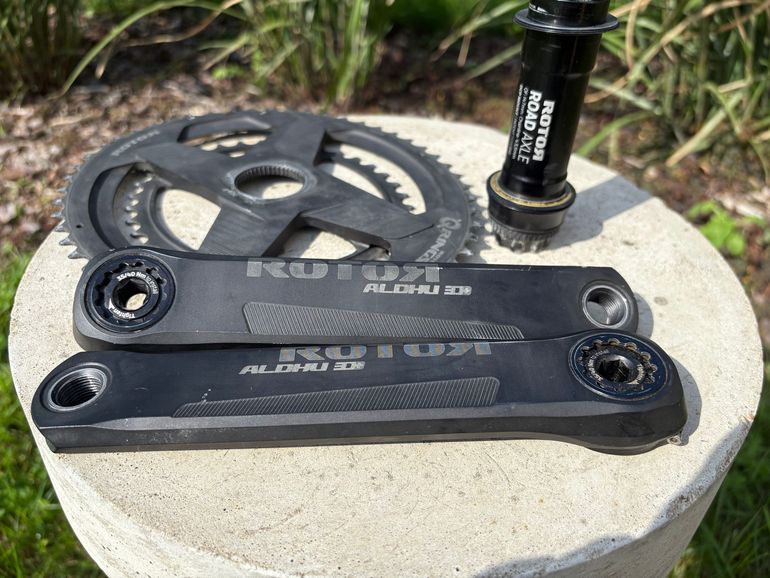 rotor aldhu carbon 165mm sigeyi パワーメーター ROTOR INspider ALDHU Carbon Road Power Meter Crankset - Power