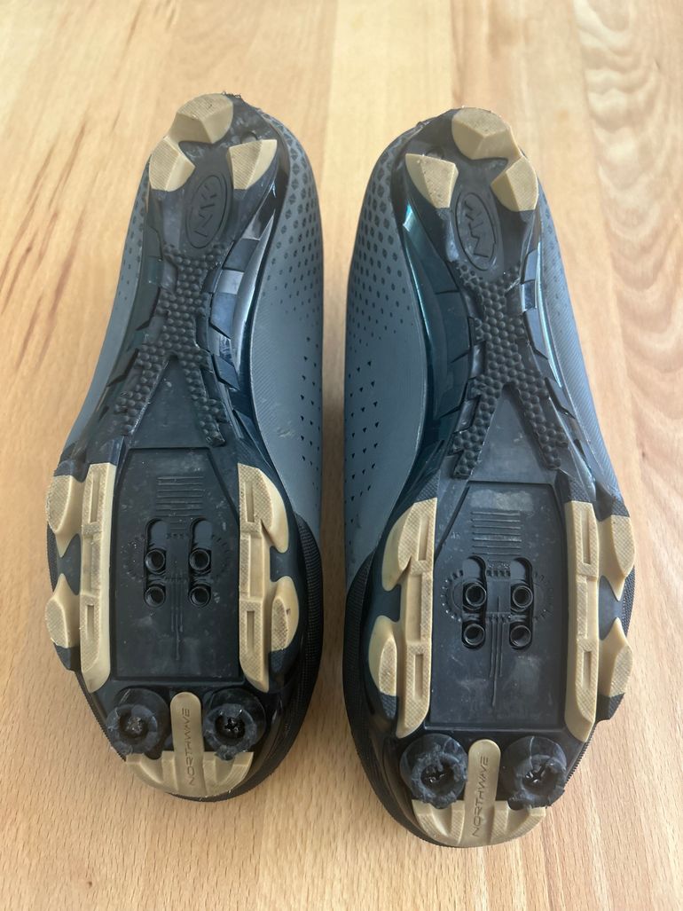 Brugt NORTHWAVE Origin Plus 2 MTB-Schuhe anthrazit/honey 2022 bike — billede 5 af 7