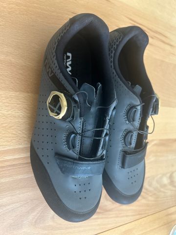 Brugt NORTHWAVE Origin Plus 2 MTB-Schuhe anthrazit/honey 2022 bike — billede 4 af 7