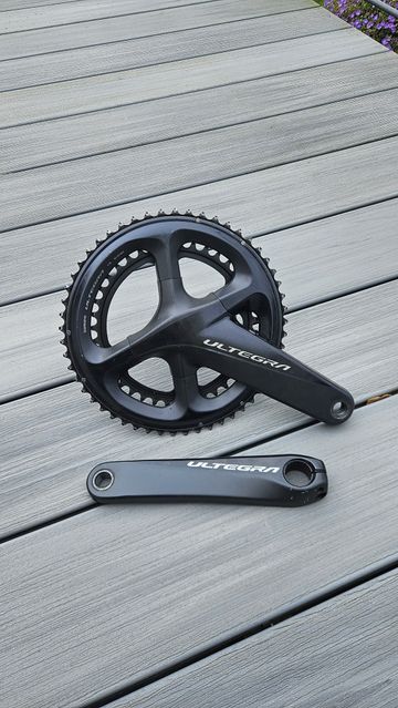 Shimano R8000 175 53-39 11speed 2019 Drivetrain & Pedals usato