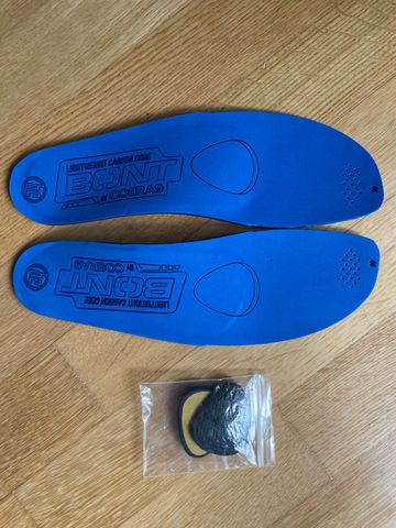 Tweedehands Bontrager Bont Cobra9 Einlegesohlen Gr. 44 NEU 2025 Cycling Shoes