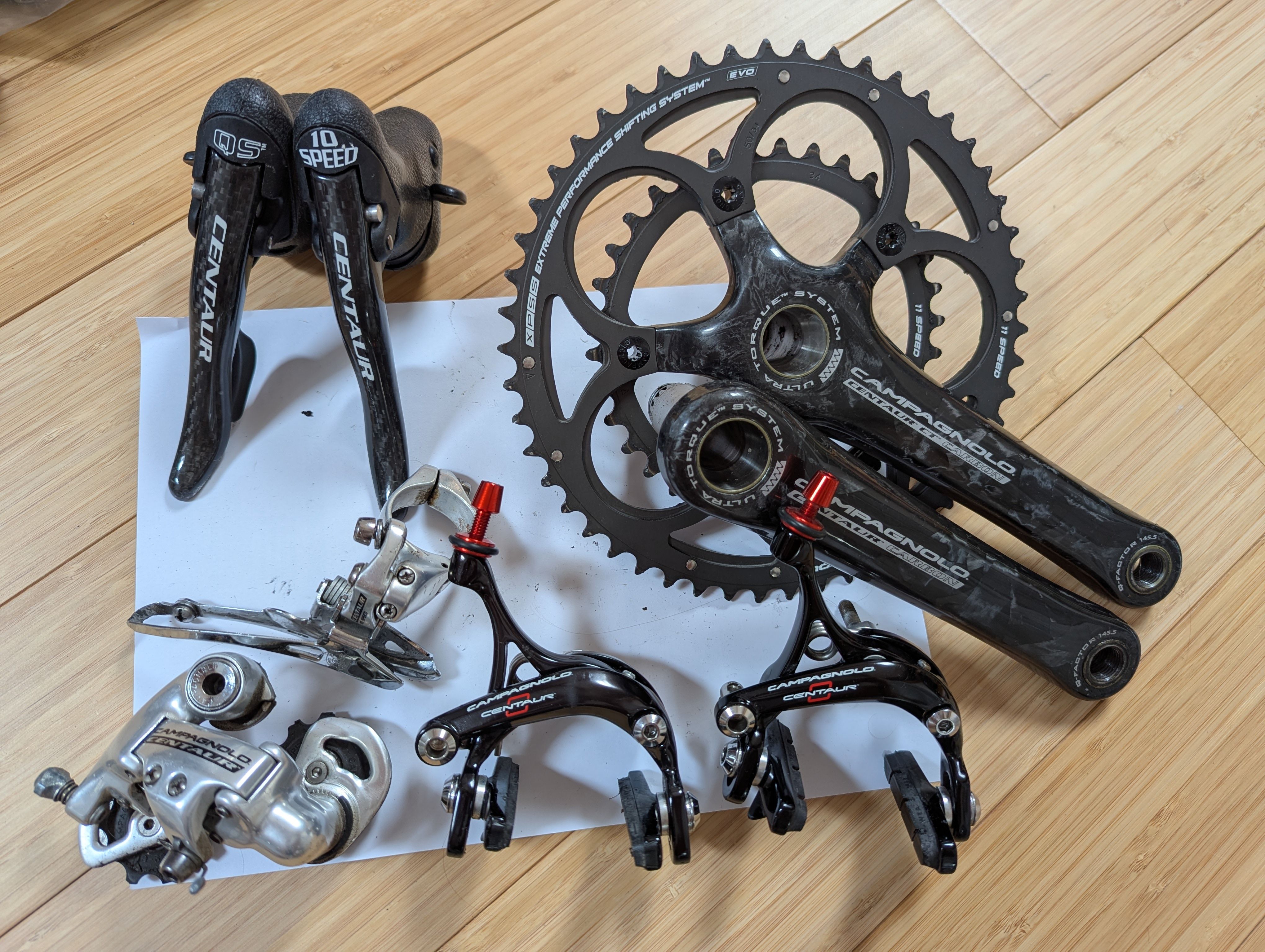 Campagnolo CENTAUR 10 SPEED カンパニョーロ ケンタウル 10s RD リア