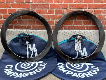 Campagnolo NEW! Bora WTO 60 Ultra full carbon + Hubs/1530gram! HIGH END Wheelset 2024 Wheels usato