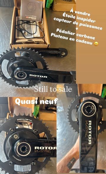 Tweedehands Rotor kapic 2023 Drivetrain & Pedals