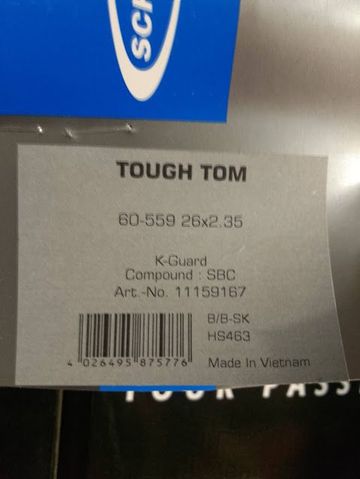 Použité Schwalbe tought tom 2021 bike — obrázek 4 z 5