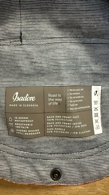 Gebrauchtes Isadore Signature Winter Softshell Jacket x OSRAM Gold Flame 2023 bike — Bild 4 von 5