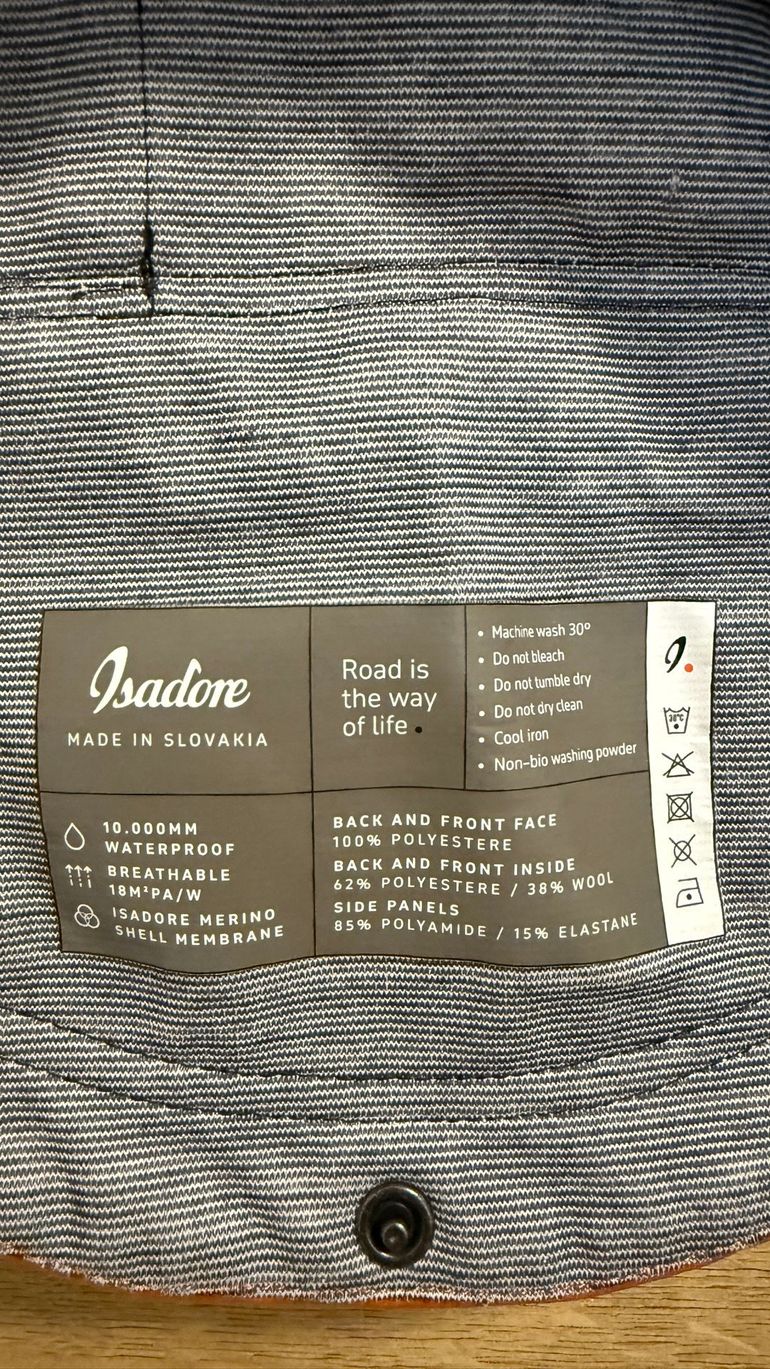 Gebrauchtes Isadore Signature Winter Softshell Jacket x OSRAM Gold Flame 2023 bike — Bild 4 von 5