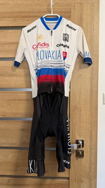 Gebrauchtes Santini Skinsuit Slovakia 2023 Cycling Clothing