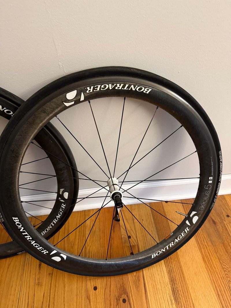 Used Bontrager Aeolus 5 Wheels