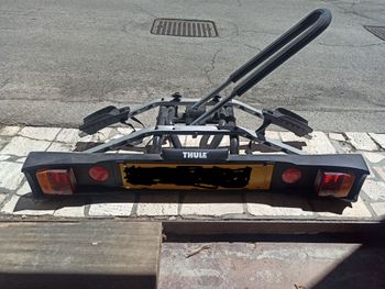 Używany Thule PORTABICI DA GANCIO TRAINO PER DUE BICI THULE 2018 Cycling Accessories
